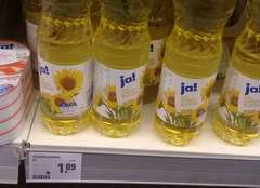 Price for products in Berlin in Germany, Sunflower oil